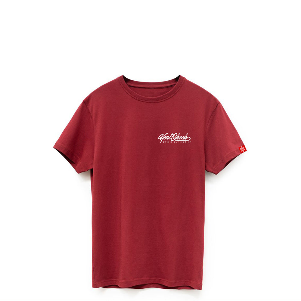 HC Script Tee (Oxblood)